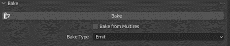 Emit Bake Type